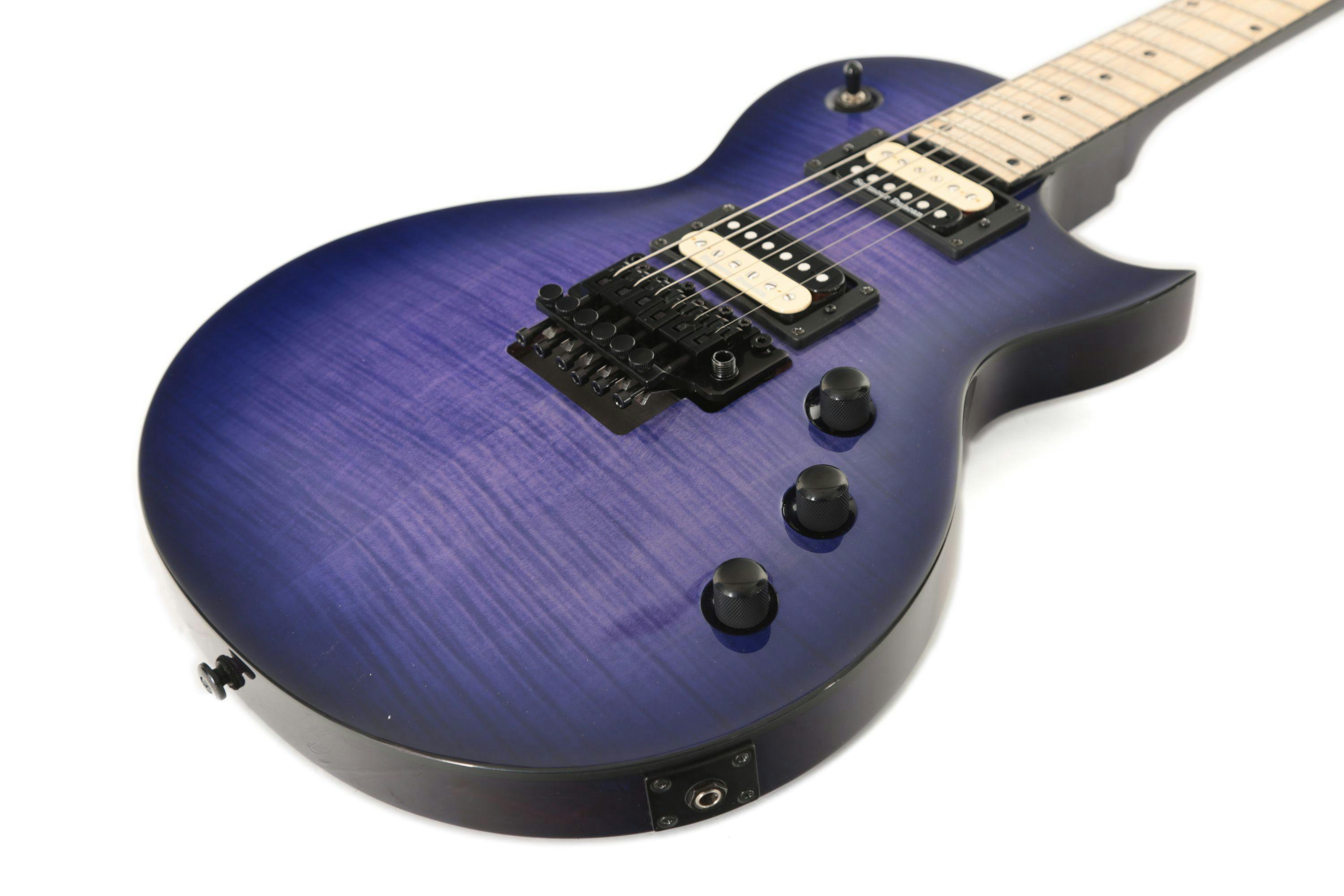 Kramer Assault Plus Electric Guitar in Trans Purple Burst 